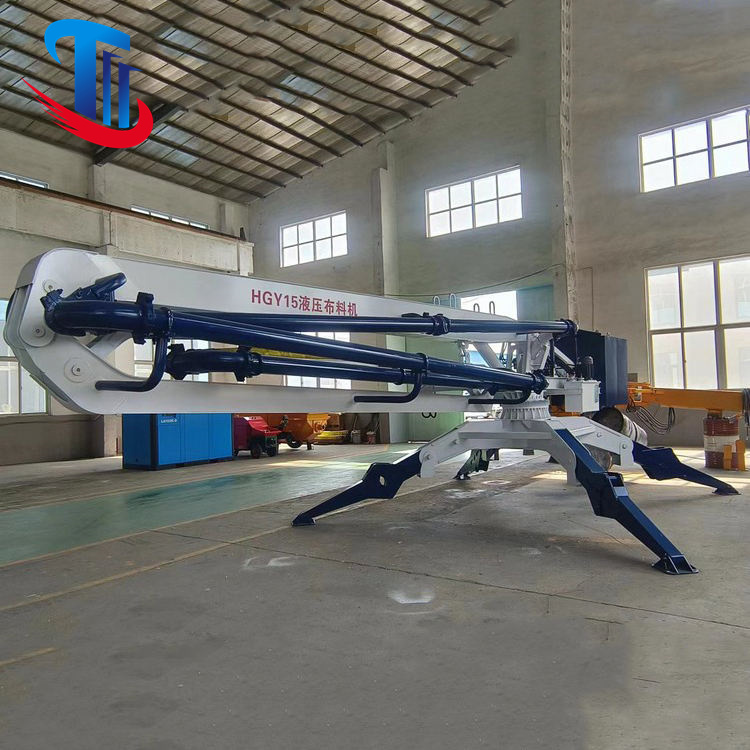 Concrete Distributor High Efficiency 22kw 32m Hydraulic Spider Concrete Placing Boom Made in China