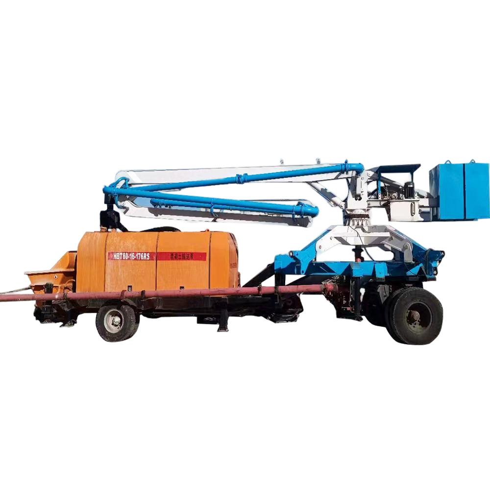 Spider Type Concrete Placing Boom Concrete Distributor Equipped With Waterproof Cable Control Box