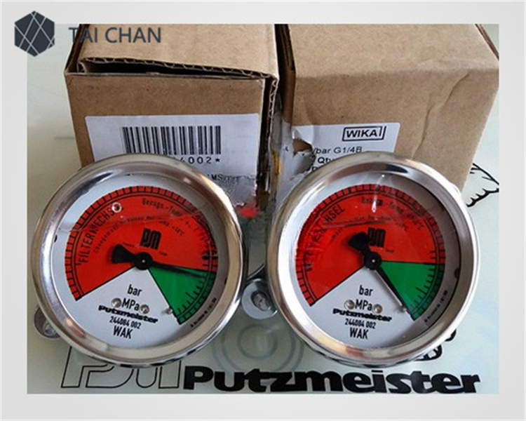 Putzmeister hydraulic gauge